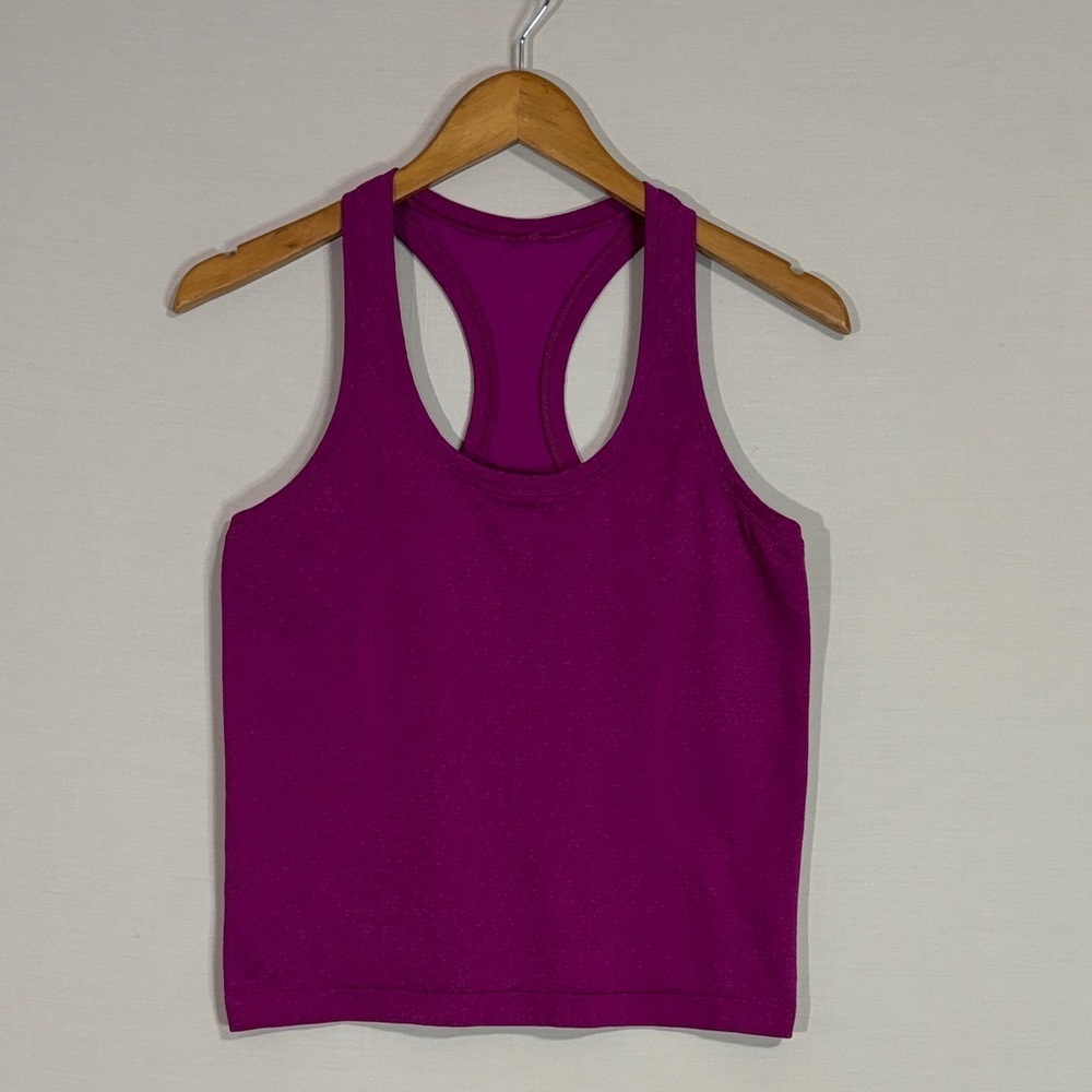 Lululemon Purple Racerback Tank Top Athletic Yoga Run